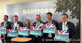 ‘We’ve made history in Kent’ as Reform UK wins all Dartford divisions