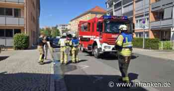 Feuerwehr Bamberg zu verrauchter Wohnung alarmiert - "qualmende Gegenstände"