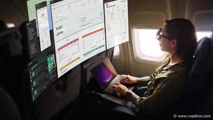Spacetop Launches Windows App to Turn Laptops into Large AR Workspaces