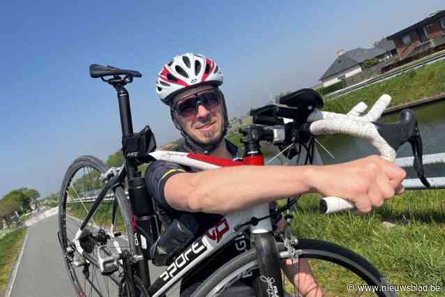 Bart (47) fietst ‘op karakter’ voor het goede doel van De Panne naar La Roche en terug: “Het wordt op de fiets stappen en vertrekken”