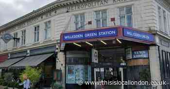 Person taken to hospital after being hit by train at Willesden Green