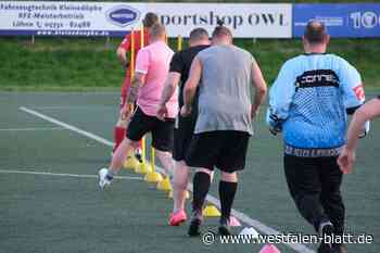 In dieser Fußballmannschaft in Löhne spielen nur Spieler mit Mindest-BMI 31