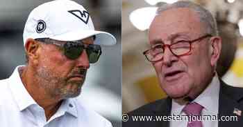 Golf Great Phil Mickelson Skewers Schumer on Election Integrity, Calling Him Name Even We Use Sparingly