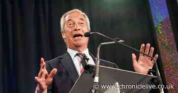 Nigel Farage marks 'end of two-party politics' as Reform UK celebrates in County Durham