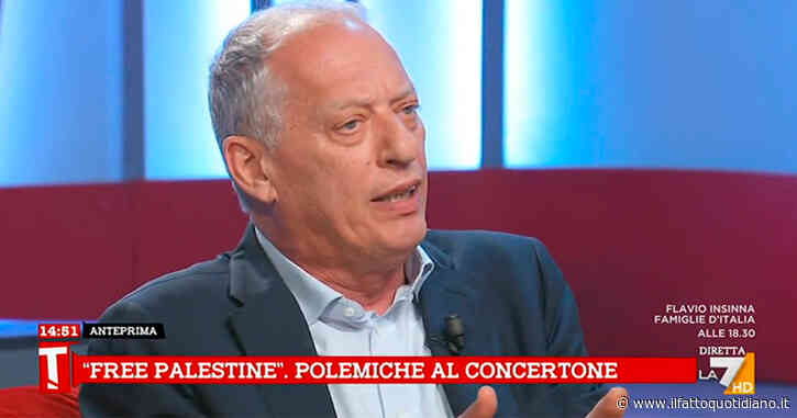 Peter Gomez difende i Patagarri: “Ipocrisia disgustosa, come si può tacere sui morti di Gaza?”. A La7