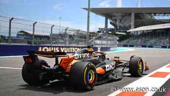 Piastri tops Miami practice as Bearman crashes