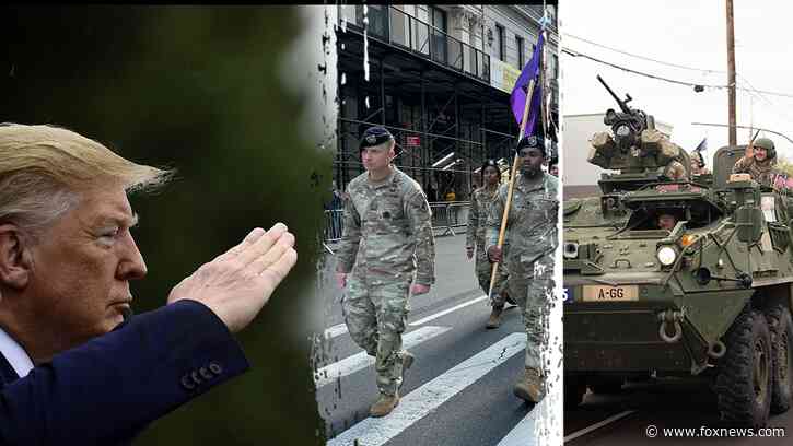 Trump to host military parade to celebrate Army's 250th birthday, honor active-duty service members, veterans