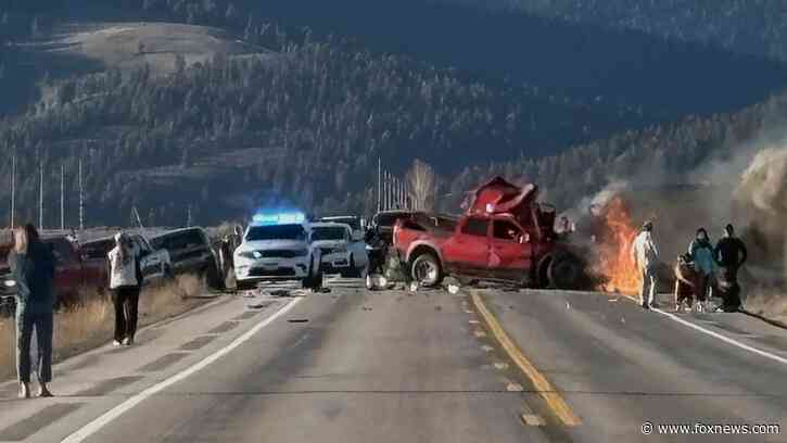 Tour van crash near Yellowstone National Park leaves 7 dead, police say