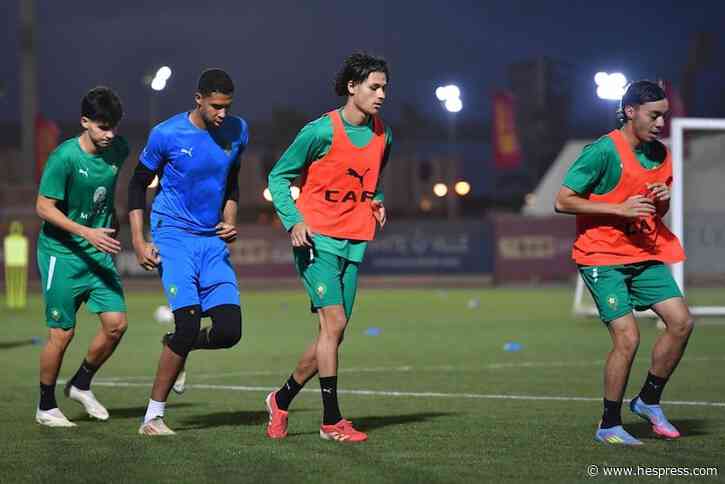 "الأشبال" يتدربون تحضيرا لنيجيريا