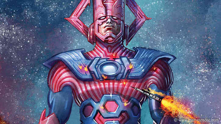 The Devourer of Worlds faces penance for every life he's taken as he squares off with the Spirit of Vengeance in Ghost Rider Vs. Galactus #1