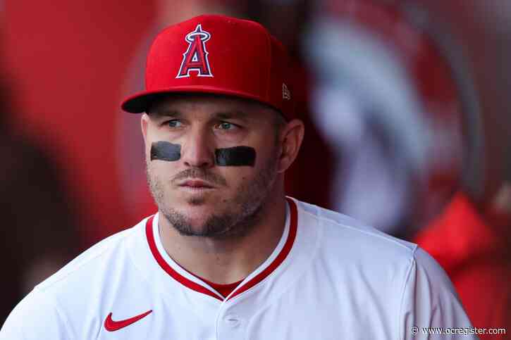 Angels’ Mike Trout says he’s ‘not concerned at all’ about knee injury