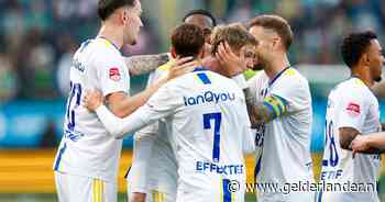 Cambuur wint doelpuntrijke topper van ADO, De Graafschap zeker van play-offs