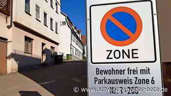 Bewohnerparkausweise werden teurer: In manchen Bereichen in Calw kostet der Stellplatz bald das Vierfache