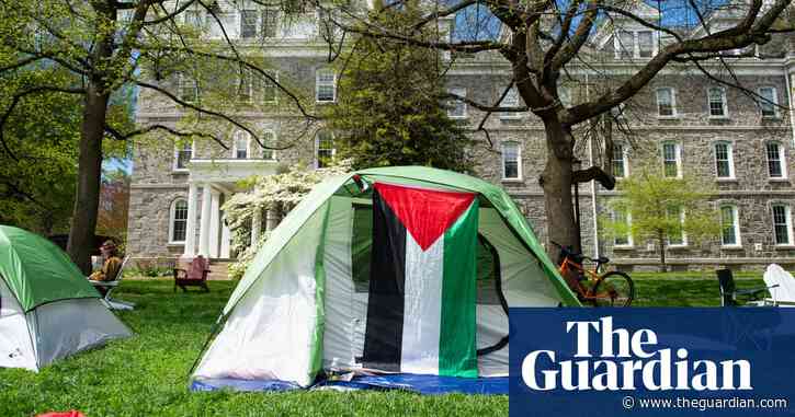 Six Swarthmore College students suspended over pro-Palestinian camp