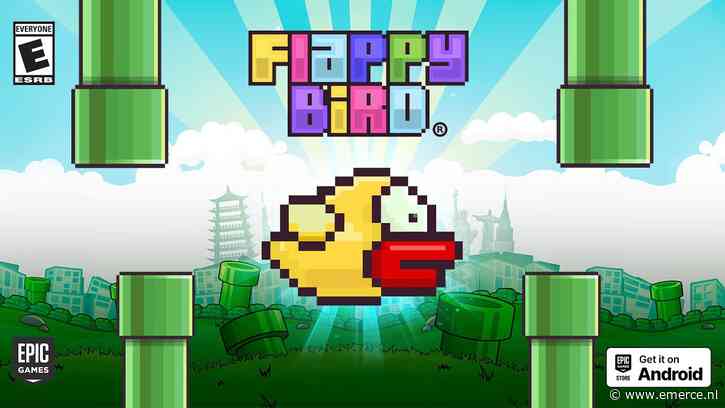 Flappy Bird keert na tien jaar terug op Android, nu via Epic Games Store