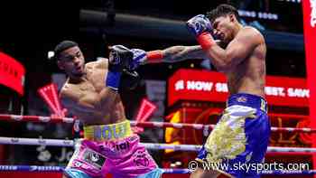 Romero shocks Garcia on Times Square boxing show