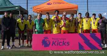 Watford FC win two Premier League Kicks Cup titles