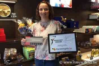 Kristel van Leonidas mag zich vriendelijkste handelaar in Hamme noemen