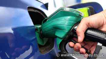 Petrol prices fall to four-year low ahead of massive bank holiday weekend getaway
