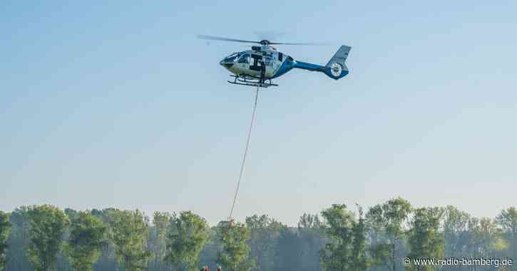 Neun Verletzte bei Brand in Tennenloher Forst