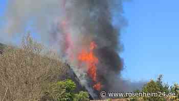 Brand in über 100 Jahre altem landwirtschaftlichem Anwesen in Bayern