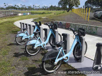 Hawaii island bike-share ridership climbs more than 10%