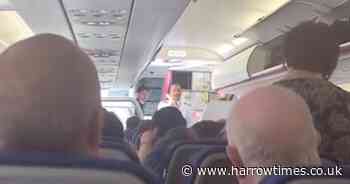 WATCH: Wizz Air flight in chaos after passengers accused of nicking phone