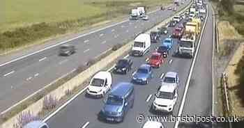 Live: M4 traffic held after accident