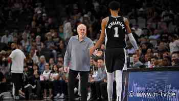Legende Greg Popovich tritt ab: Der 76-jährige NBA-Coach, der es mit Donald Trump aufnahm