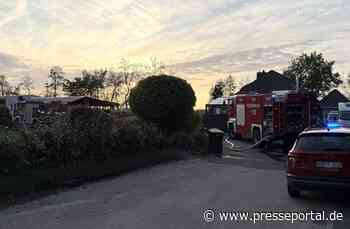 FW-AUR: Brand in Küche eines Wohnhauses