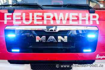 Bei Edeka Wehrmann in Enger brennt es