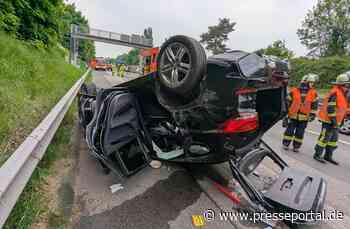 FW-BN: Drei Verletzte bei Verkehrsunfall auf der BAB565