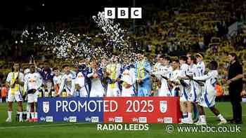 Hear the moment Leeds Utd win Championship title