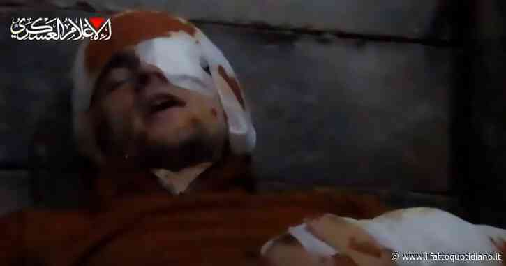 Hamas diffonde il video dell’ostaggio Maxim Harkin: fasciato e col volto sporco di sangue