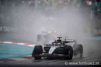Rode vlag: start sprintrace Miami uitgesteld vanwege hevige regenval