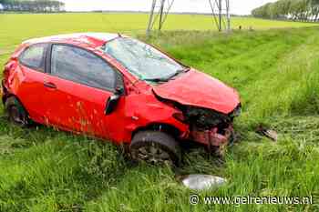 Automobilist raakt gewond ongeluk op Provincialeweg