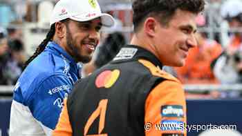 Norris lucks in to beat Piastri to chaotic Sprint win with Hamilton third