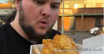 American TikTok legend has 'best' fish and chips from Chester-le-Street chippy