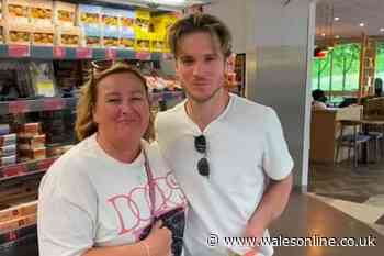 Welsh TikTok legend's mam bumped into McFly at the services and then something really special happened