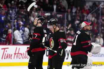 Brady Tkachuk said even with loss, playoff experience good for Ottawa Senators