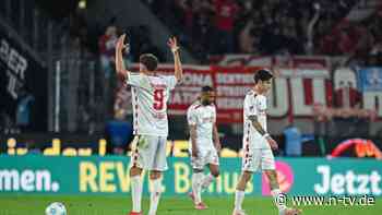 Gellende Pfiffe nach Remis: Absteiger Regensburg schickt 1. FC Köln in den Zitter-Endspurt
