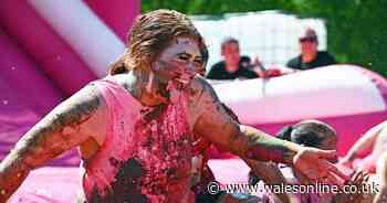 The best pictures as thousands of people run Cardiff's  Pretty Muddy race