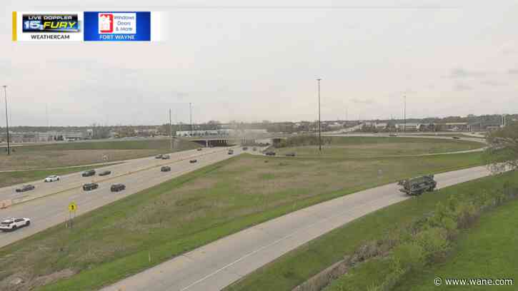 Mostly cloudy and cool evening before rain returns