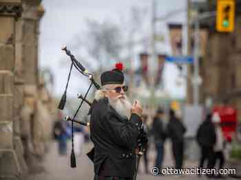 Sons of Scotland Pipe Band celebrates 80th anniversary of VE Day in Ottawa