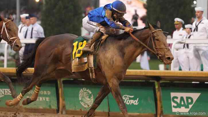 Sovereignty outduels 3-1 favorite Journalism in stretch to win 151st Kentucky Derby in the slop