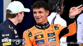 Norris 'very happy' despite missing out on pole