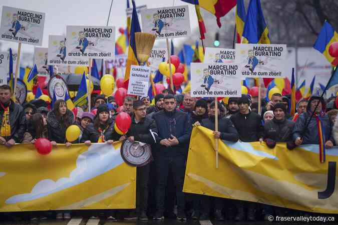 Romanians vote in a presidential redo after voided election sparked deep political crisis