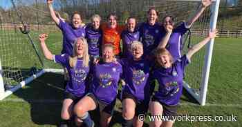 Double sporting glory for York mum, 42, who set up women's football team