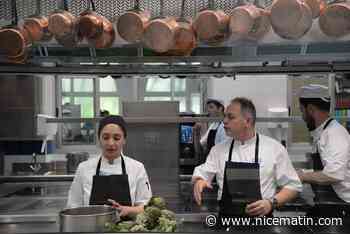 En moins de deux mois, ils ont appris les bases et sont devenus commis de cuisine dans un palace azuréen