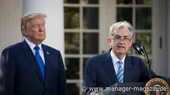 Donald Trump: Wie der US-Präsident die Fed in die Enge treibt